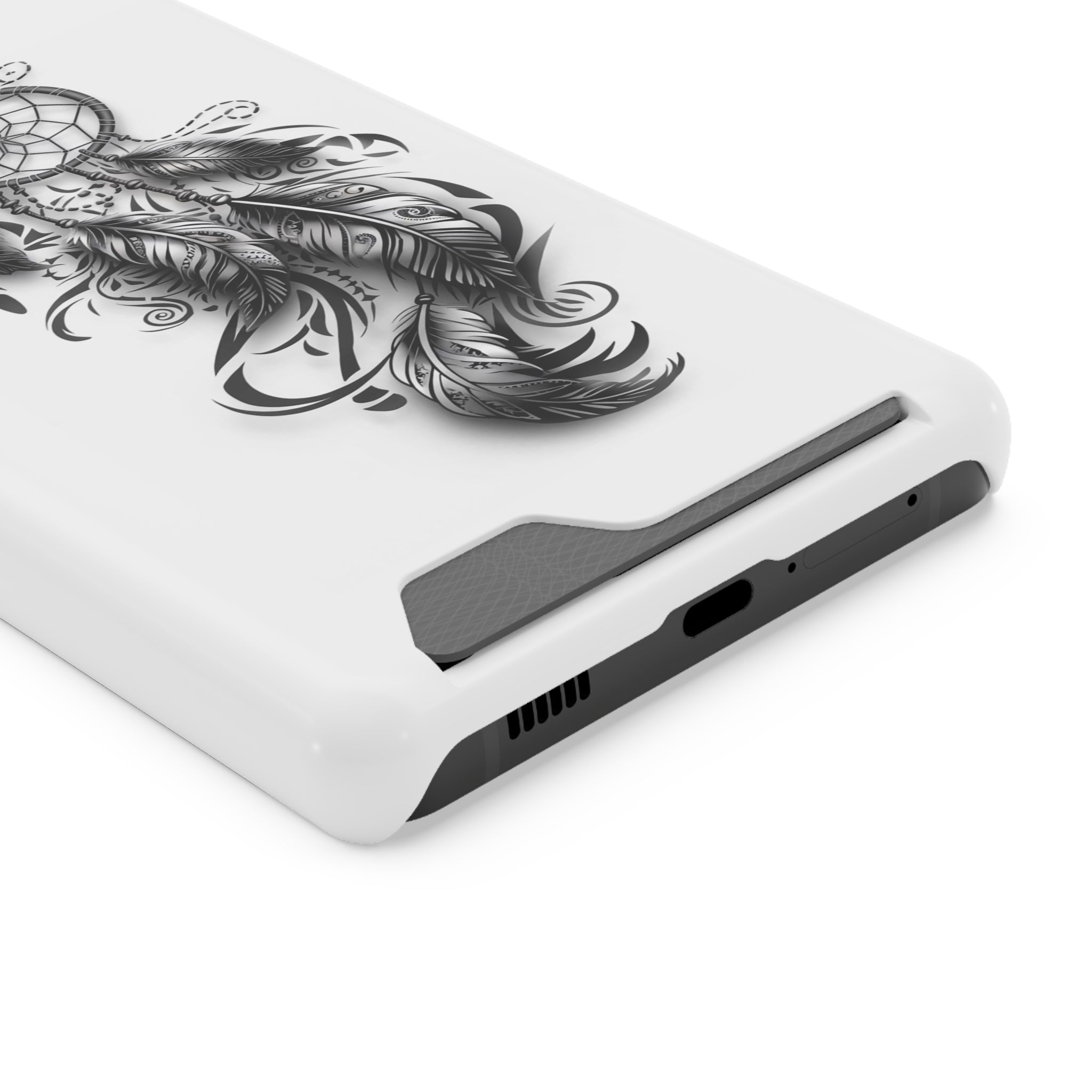 Dreamcatcher Phone Case with Card Holder
