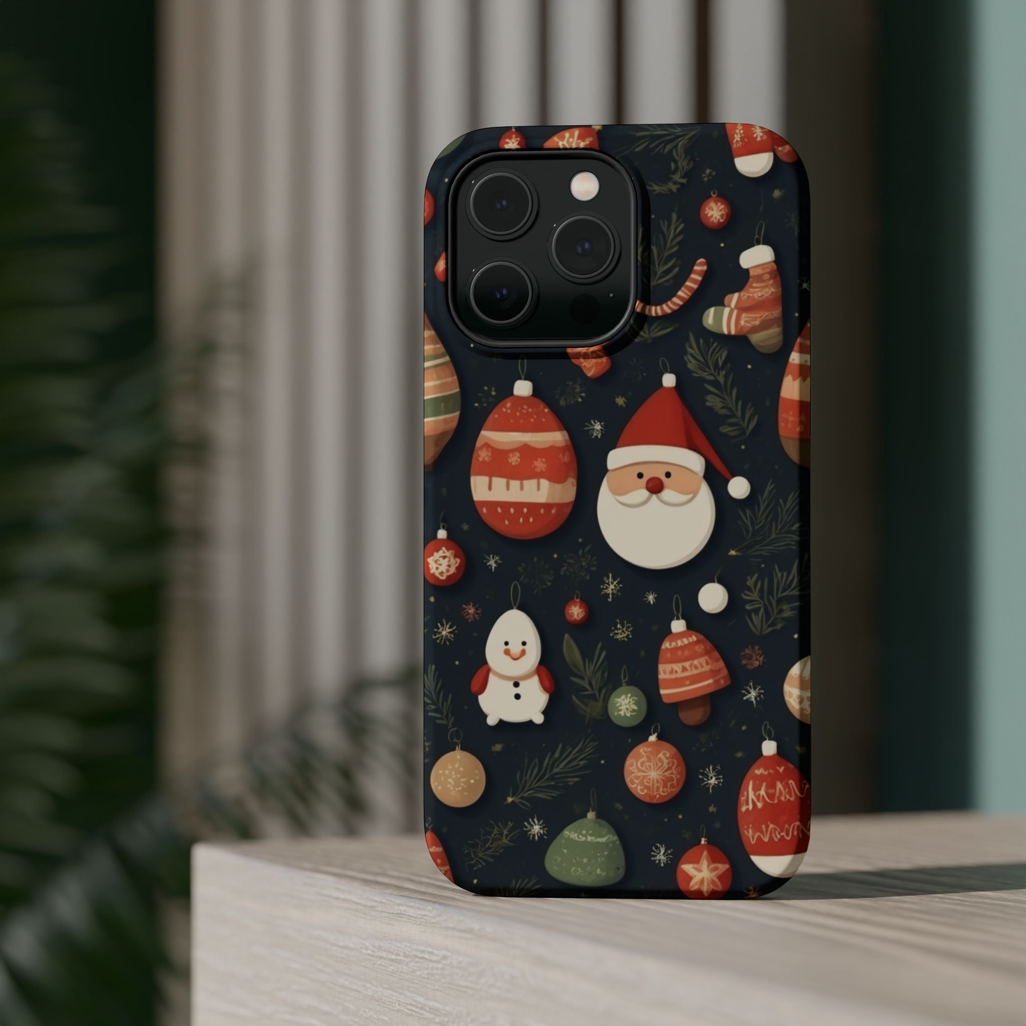 Festive Holiday Magnetic iPhone Cases