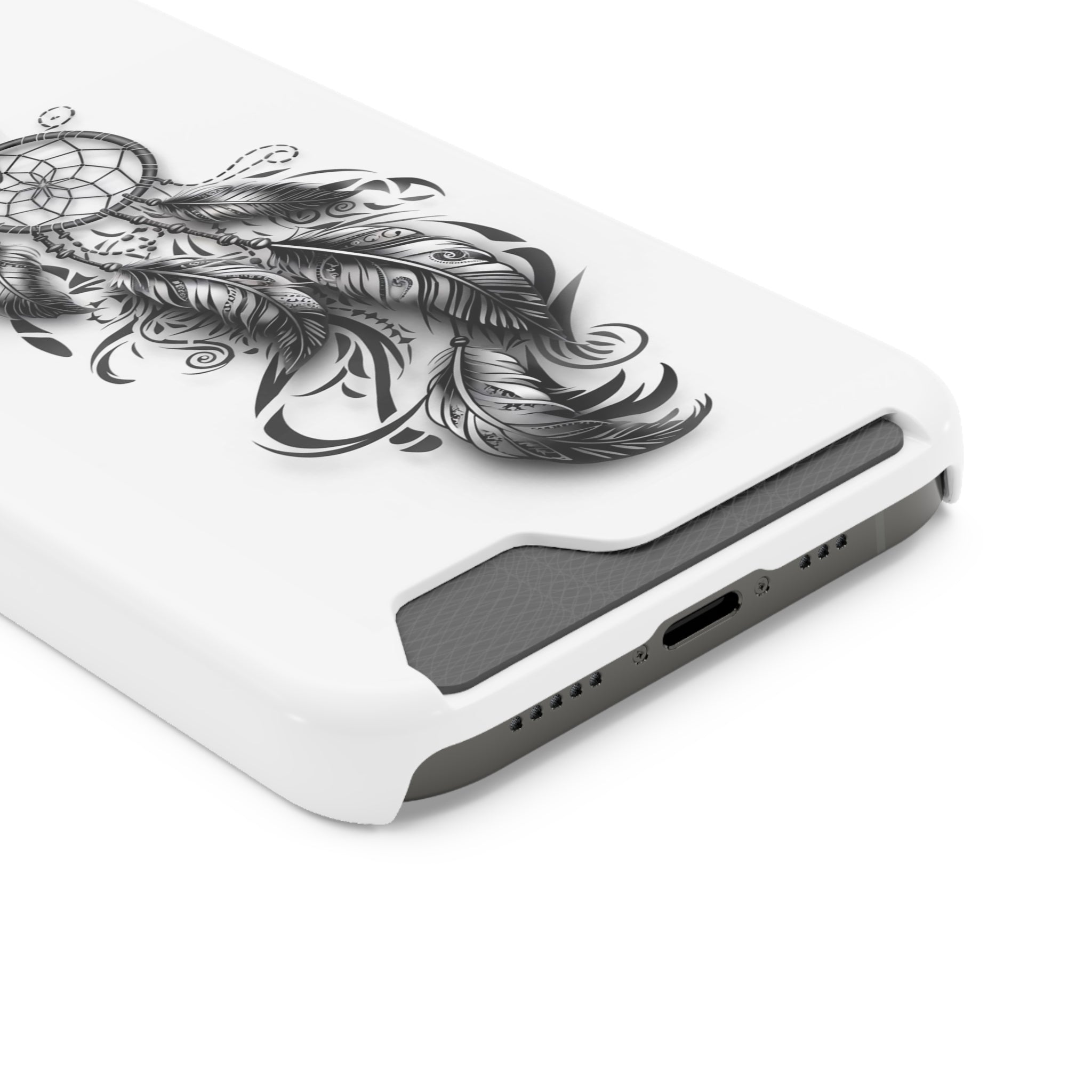 Dreamcatcher Phone Case with Card Holder