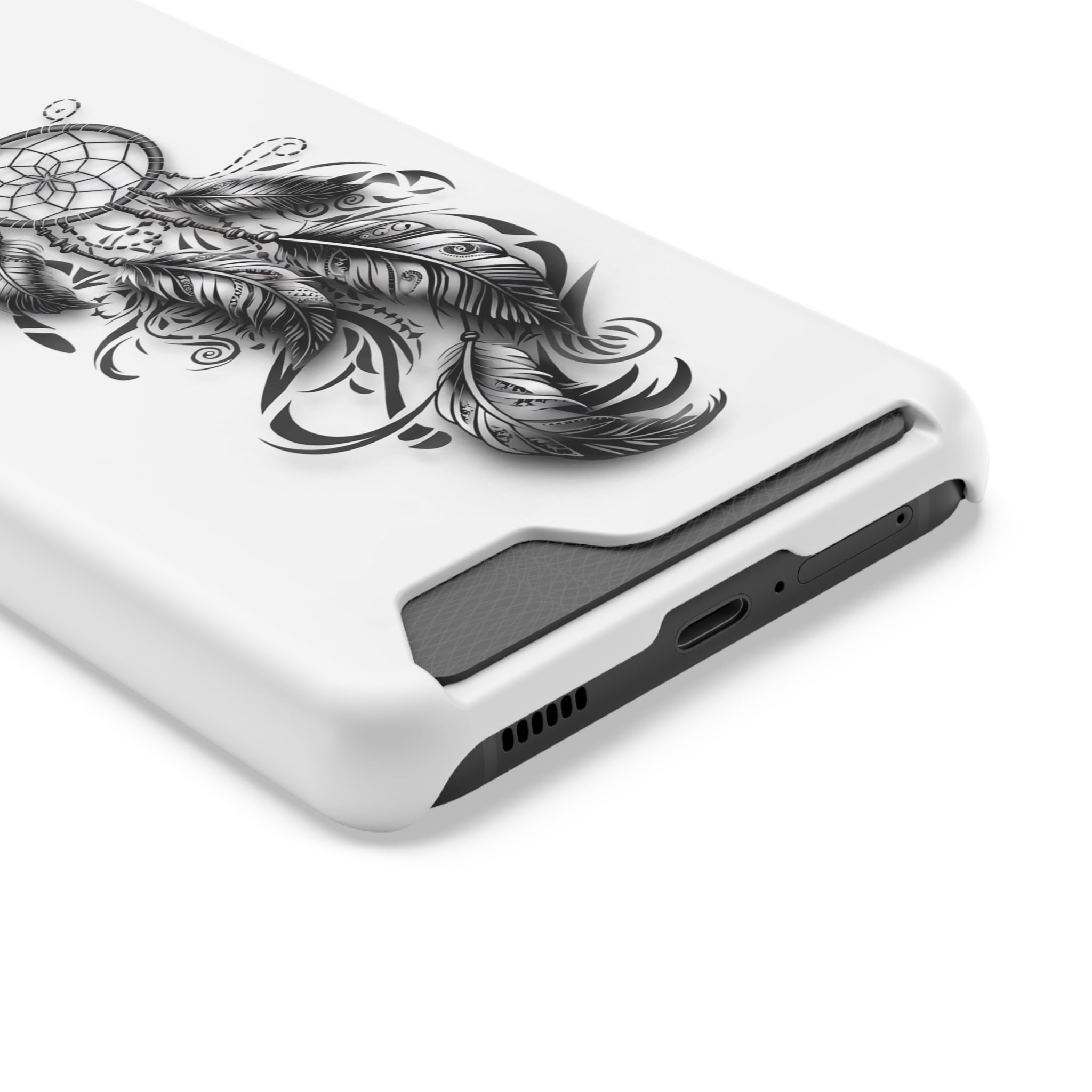 Dreamcatcher Phone Case with Card Holder