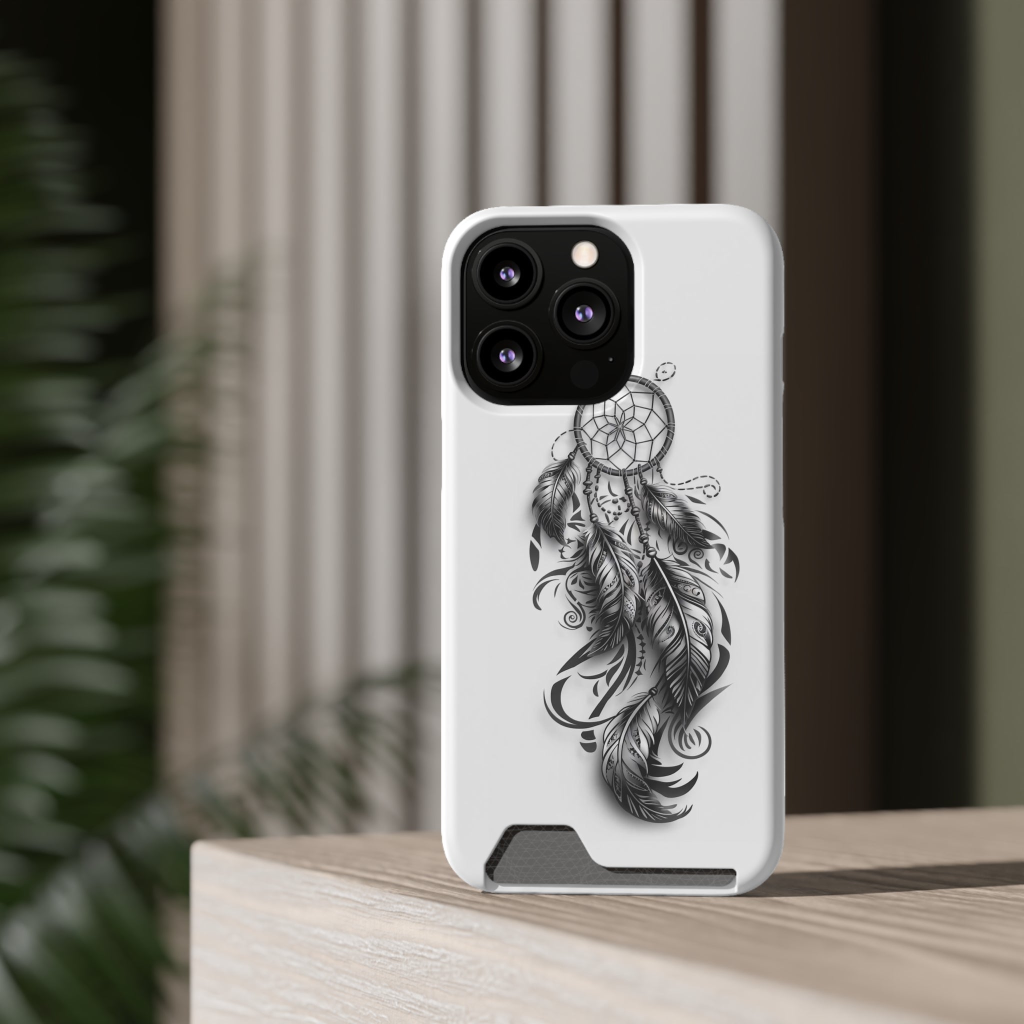 Dreamcatcher Phone Case with Card Holder