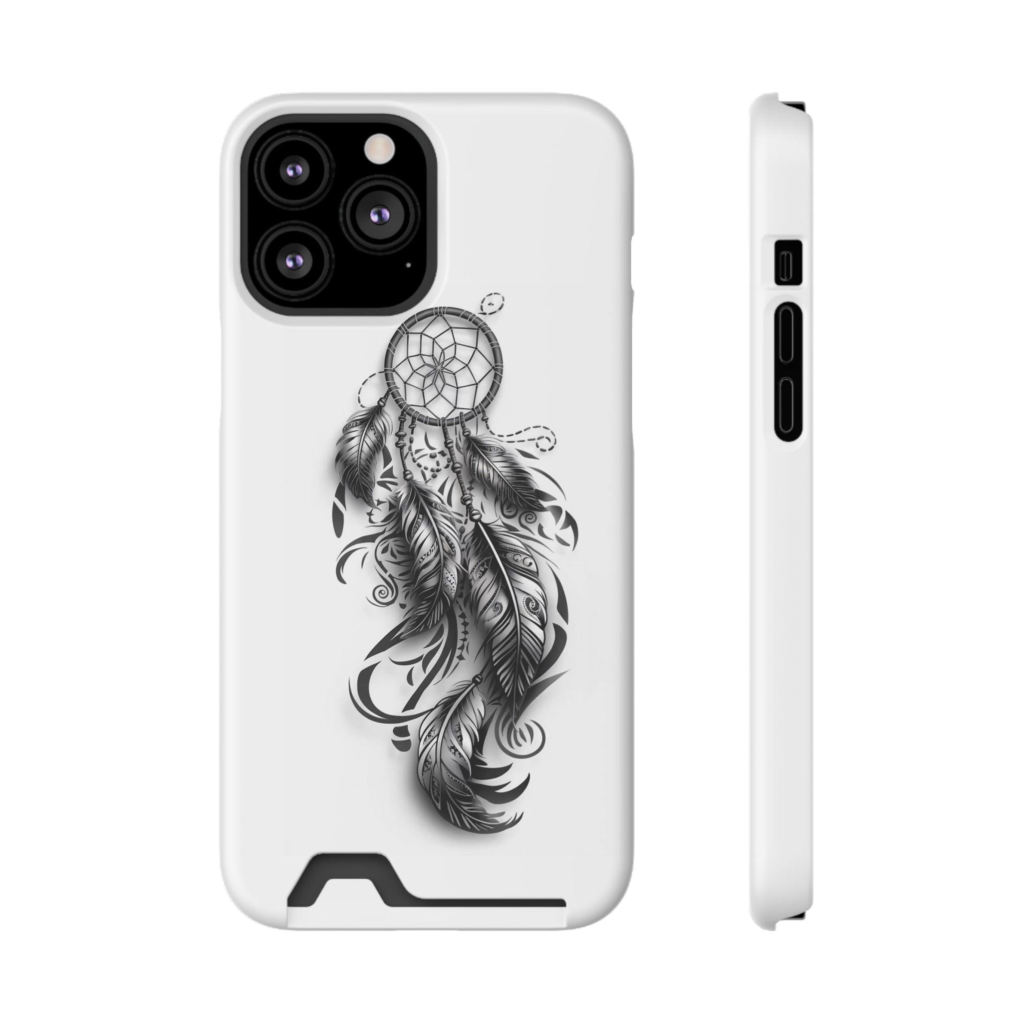 Dreamcatcher Phone Case with Card Holder