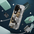 Cat-Themed Magnetic Impact-Resistant Phone Cases