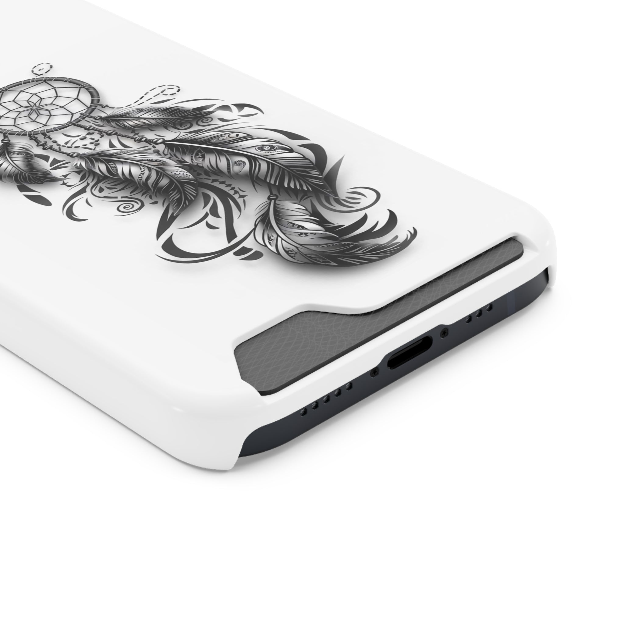 Dreamcatcher Phone Case with Card Holder