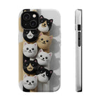 Cat-Themed Magnetic Impact-Resistant Phone Cases