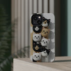 Cat-Themed Magnetic Impact-Resistant Phone Cases