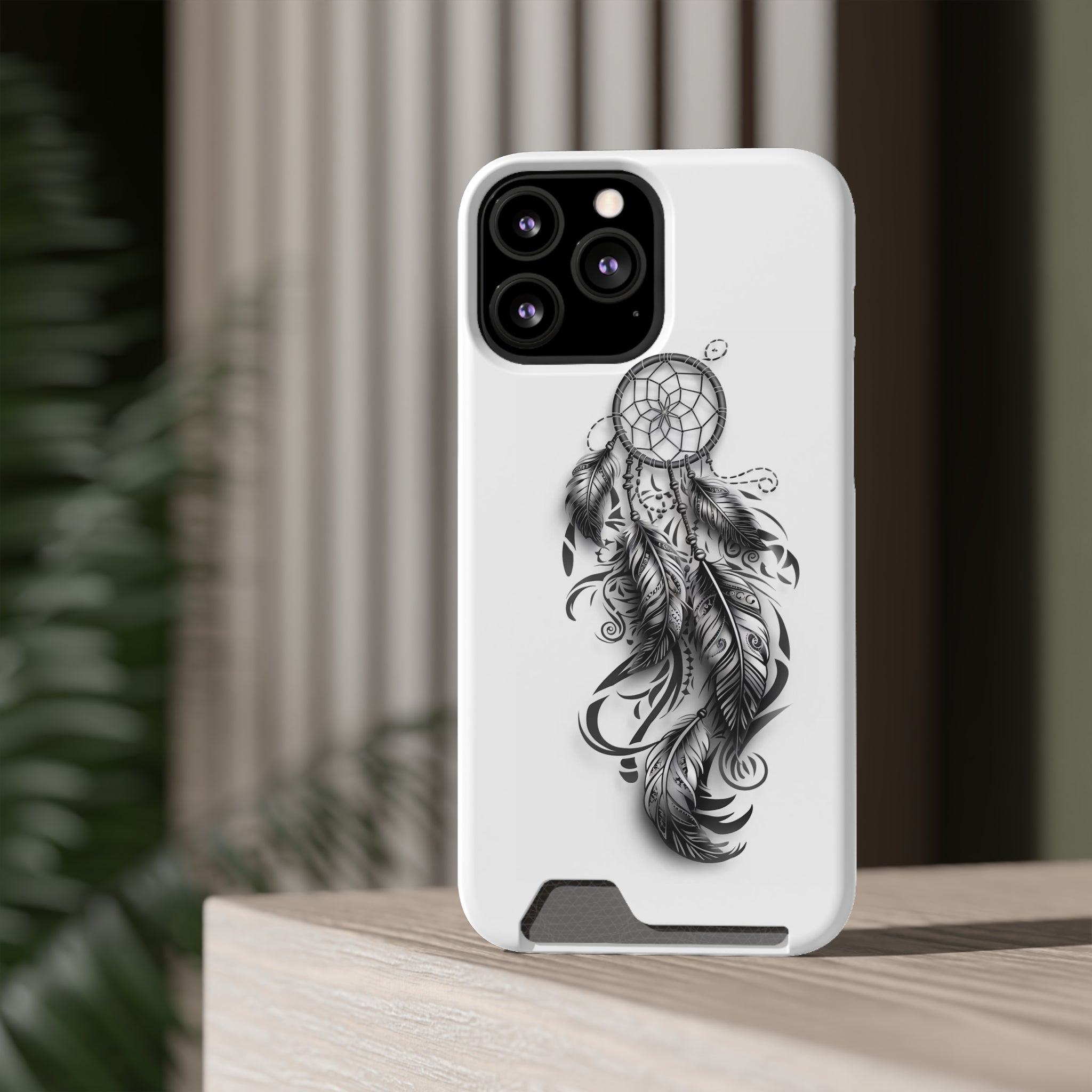Dreamcatcher Phone Case with Card Holder