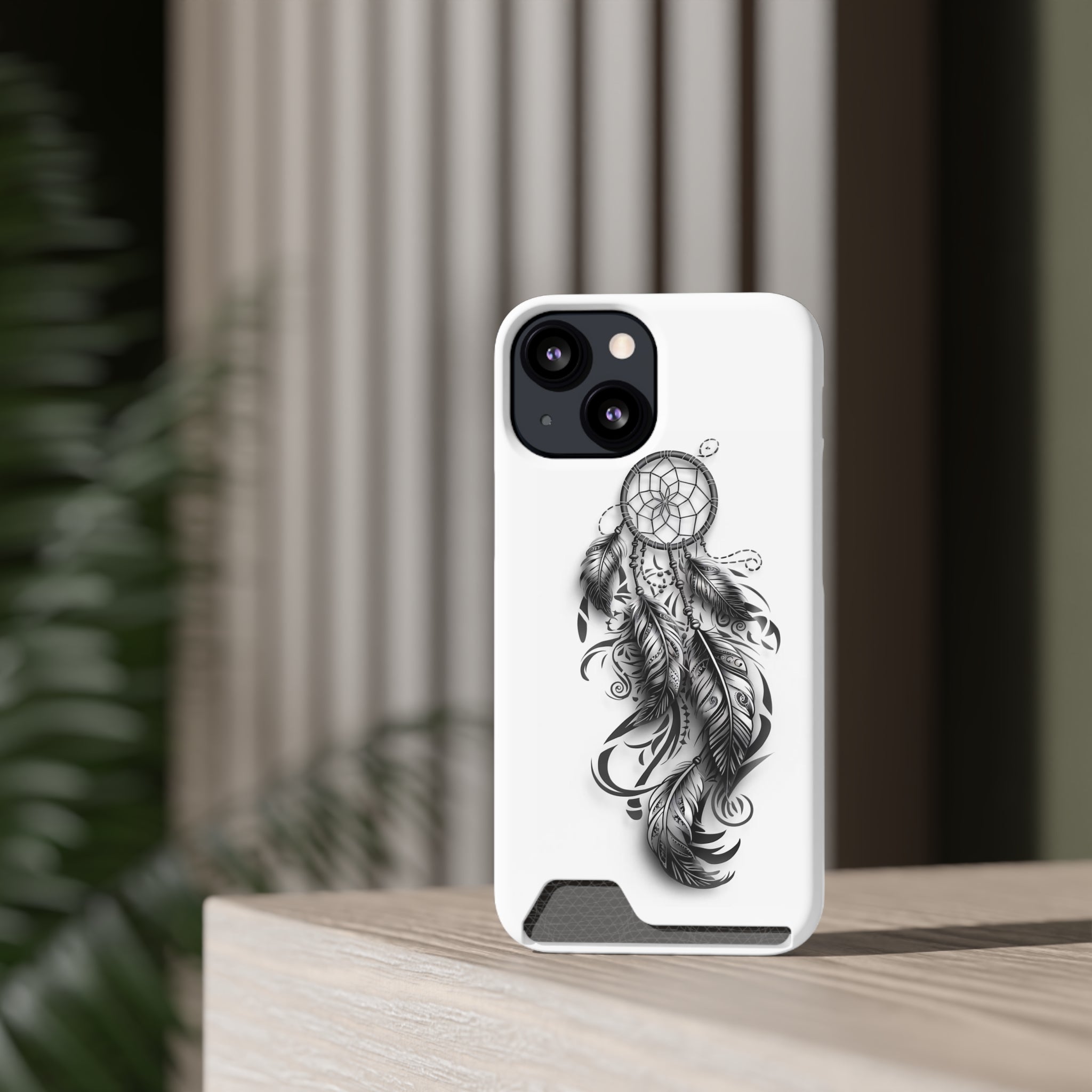 Dreamcatcher Phone Case with Card Holder