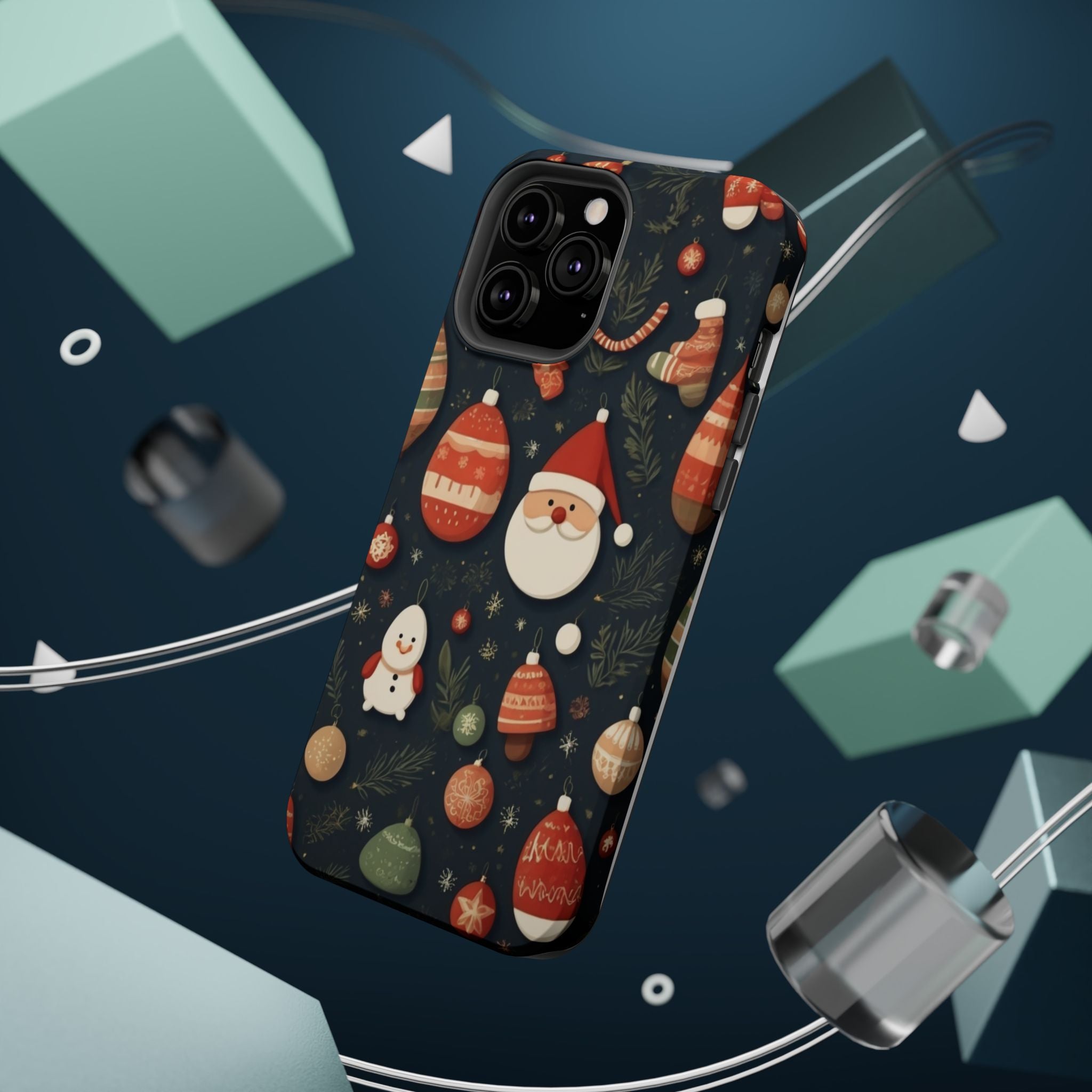 Festive Holiday Magnetic iPhone Cases
