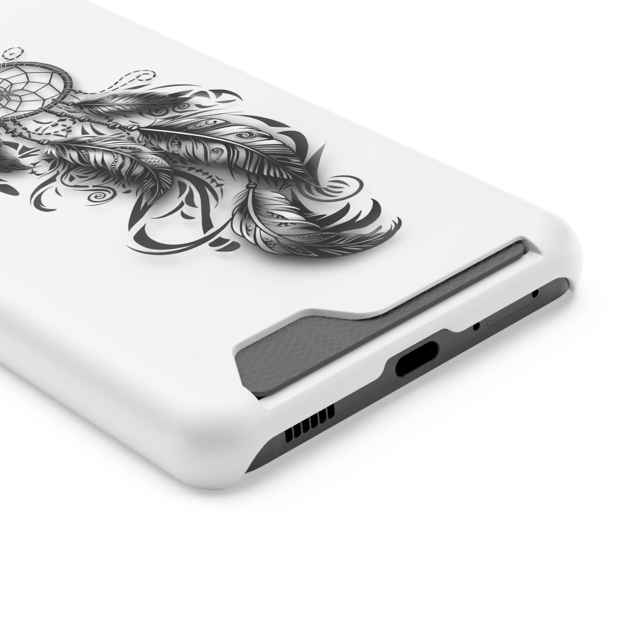 Dreamcatcher Phone Case with Card Holder