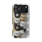 Cat-Themed Magnetic Impact-Resistant Phone Cases