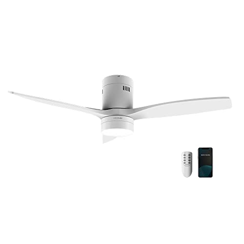 Cecotec Ceiling Fan in White Aqua with remote control and sleek design
