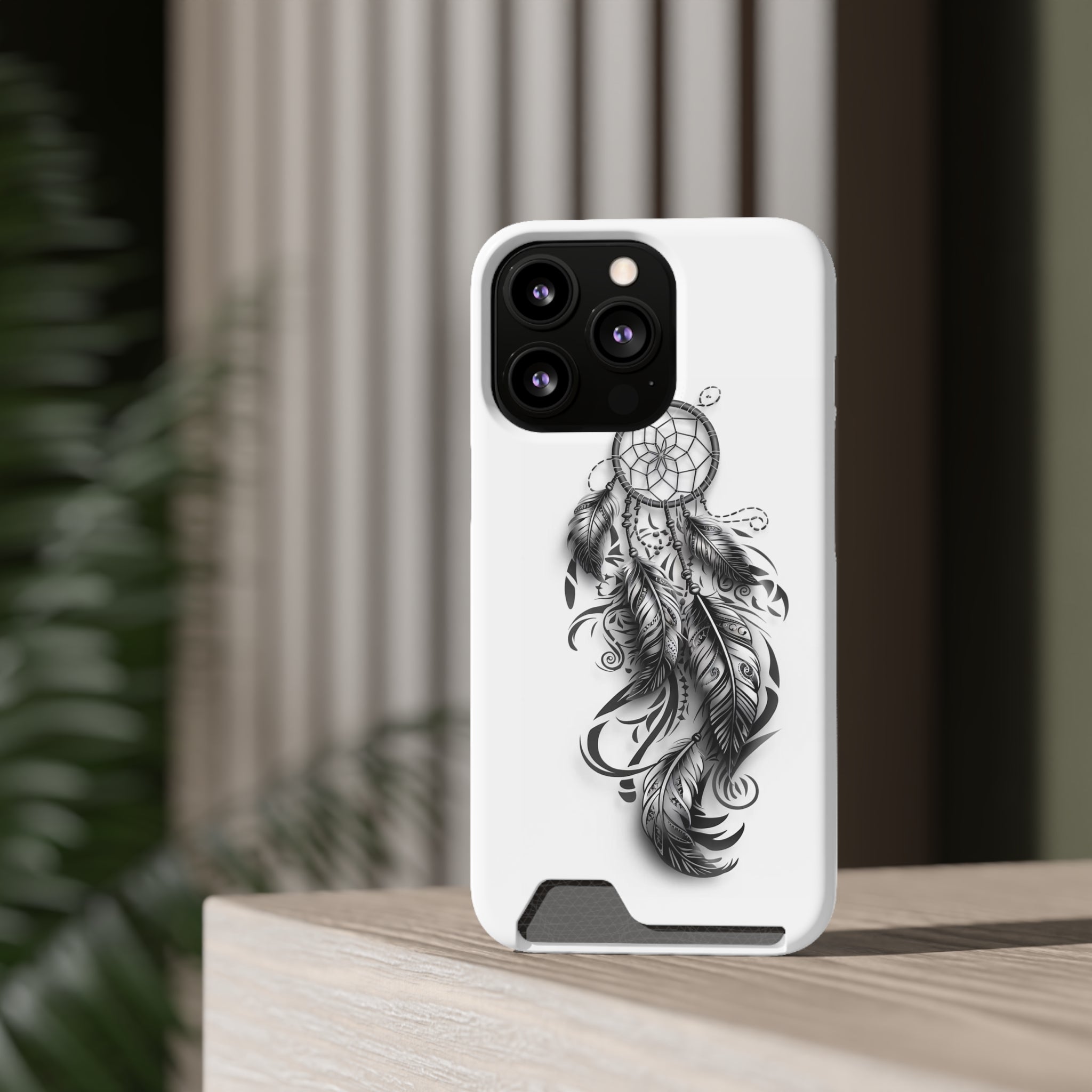 Dreamcatcher Phone Case with Card Holder