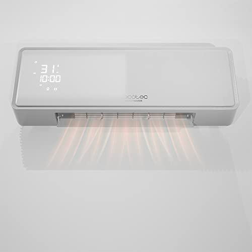 Cecotec - 2000W Ceramic Wall Heater for Rooms up to 20 m², IP22 Certified