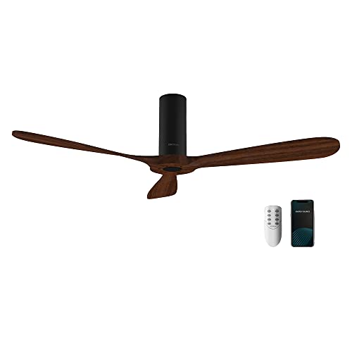 Cecotec EnergySilence Aero 5500 Ceiling Fan in Black with Remote and Wi-Fi