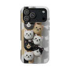 Cat-Themed Magnetic Impact-Resistant Phone Cases