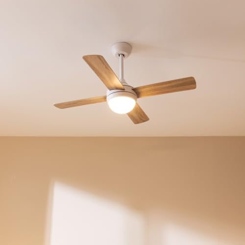 Cecotec Ceiling Fan With LED Light & Remote Control - Silent Operation