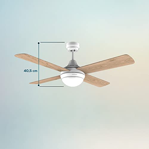 Cecotec Ceiling Fan With LED Light & Remote Control - Silent Operation