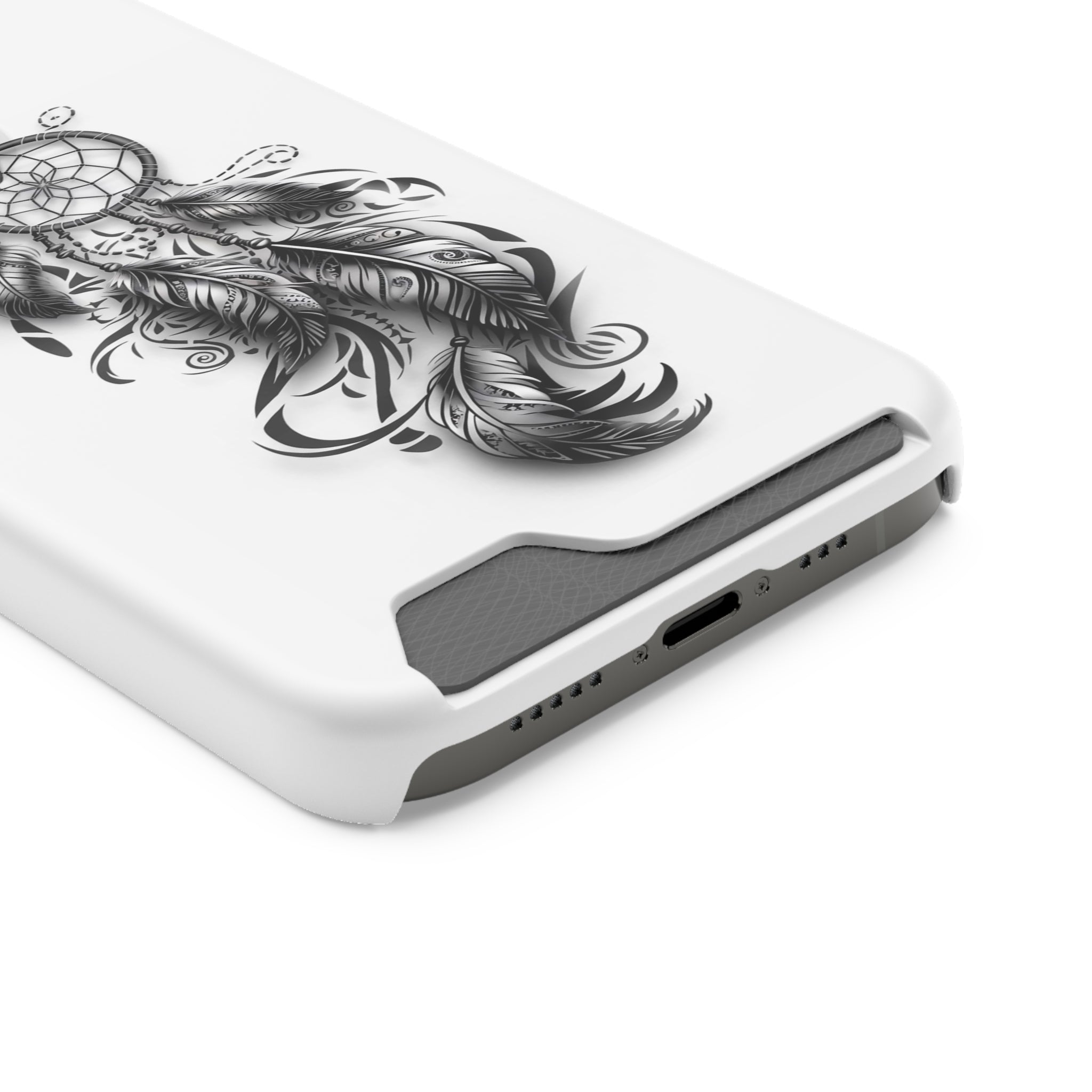 Dreamcatcher Phone Case with Card Holder