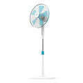 Cecotec EnergySilence 500 Floor Fan in white with 5 blades and adjustable height