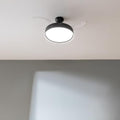 Cecotec EnergySilence Aero 4280 Ceiling Fan with retractable blades and lamp in black