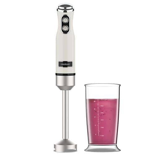 Cecotec RetroBeige Blender - 1200W Power & 0.5L Capacity