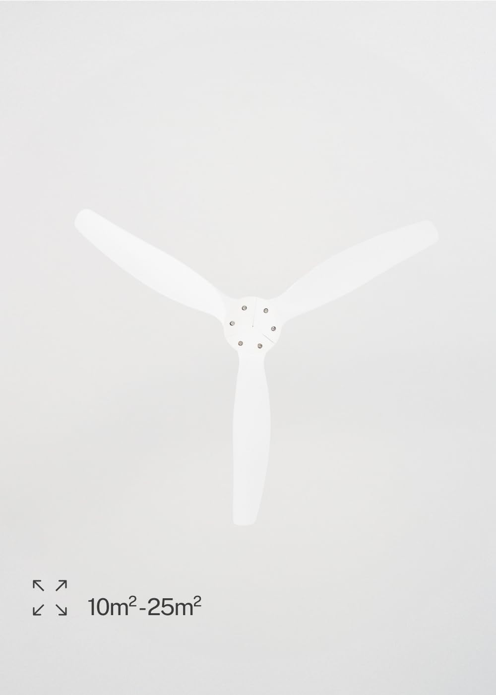 Create Windstlyance Natural Wood/White Ceiling Fan with Control