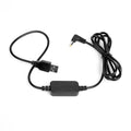 Fumei USB Power Supply Charger Cable for Yaesu radios, compact and portable design