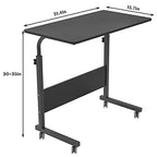Soges Adjustable Mobile Laptop Stand with Height Adjustment