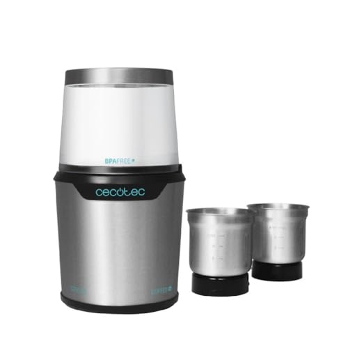 Cecotec TitanMill 300 DuoClean Electric Coffee and Spice Grinder With Safety Features