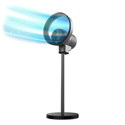 Cecotec TotalPure 2in1 MoonStyle Dark Fan and Air Purifier with LED display and remote control