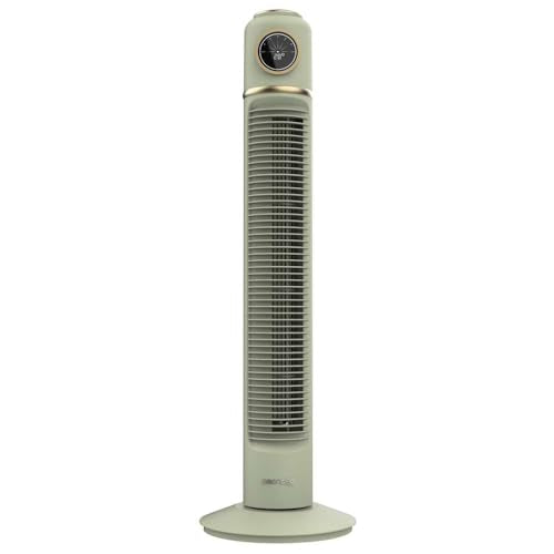 Cecotec Pedestal Fan EnergySilence 1090 - Retro Green With Remote Control
