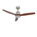 IKOHS Windlight Nickel Ceiling Fan with Remote Control