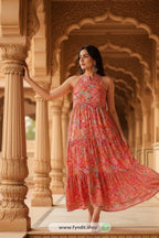 Make Every Day a Statement: Globus Multicolour Rayon Dress for Vibrant Effortless Style