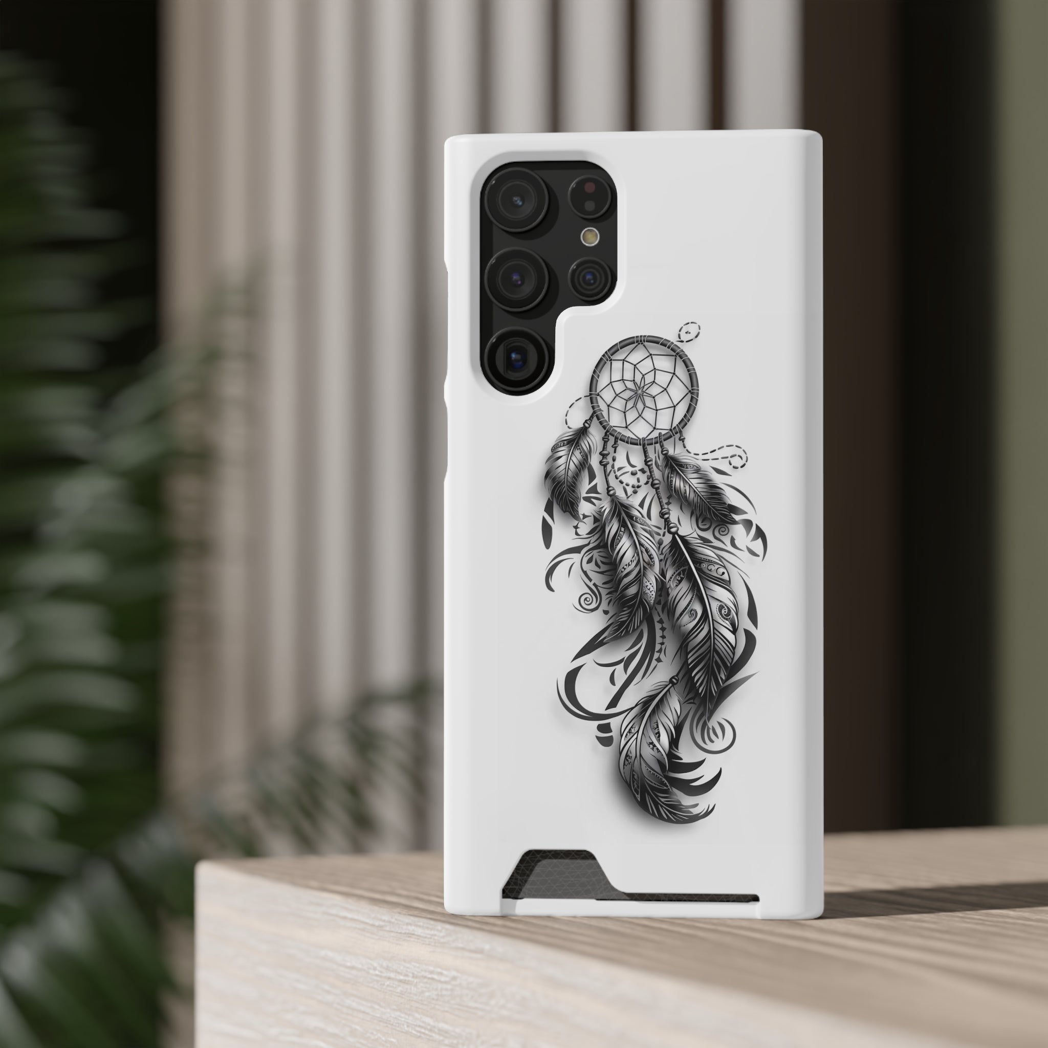 Dreamcatcher Phone Case with Card Holder
