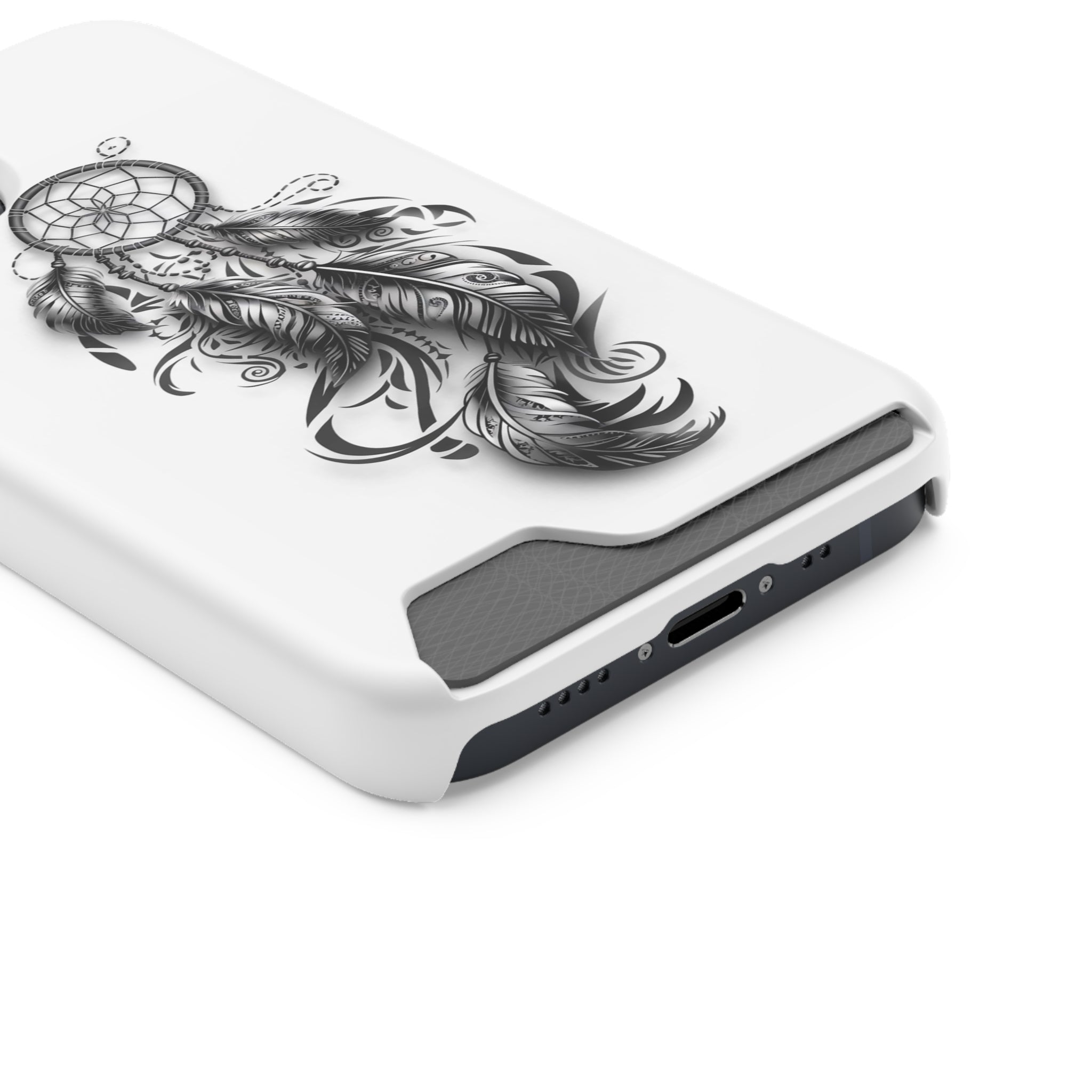 Dreamcatcher Phone Case with Card Holder