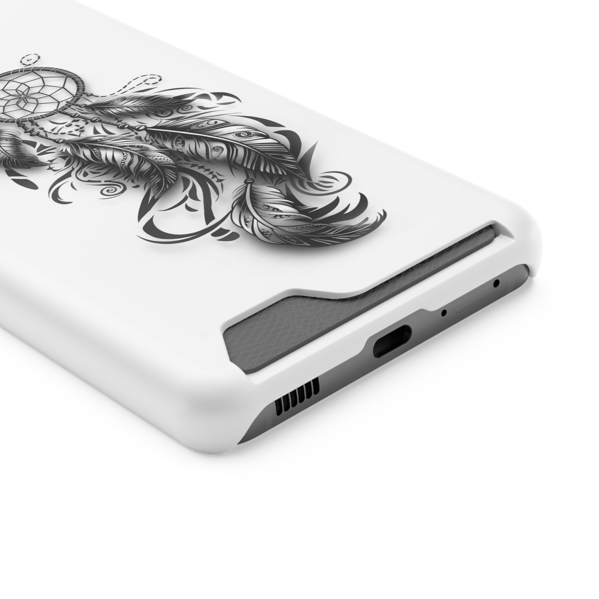 Dreamcatcher Phone Case with Card Holder