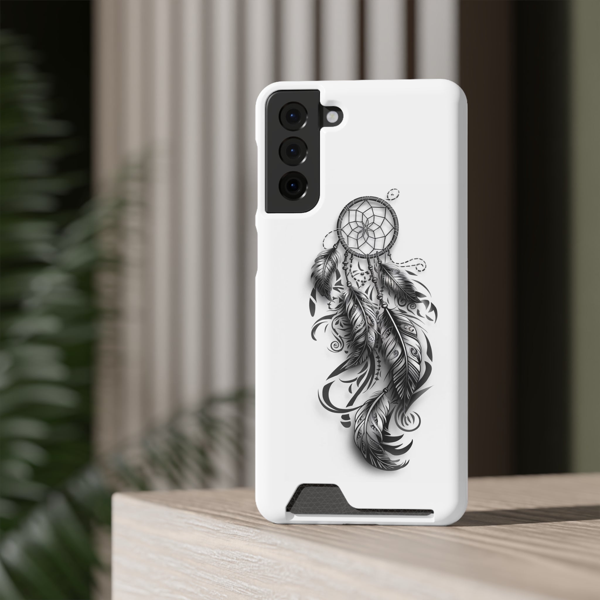 Dreamcatcher Phone Case with Card Holder