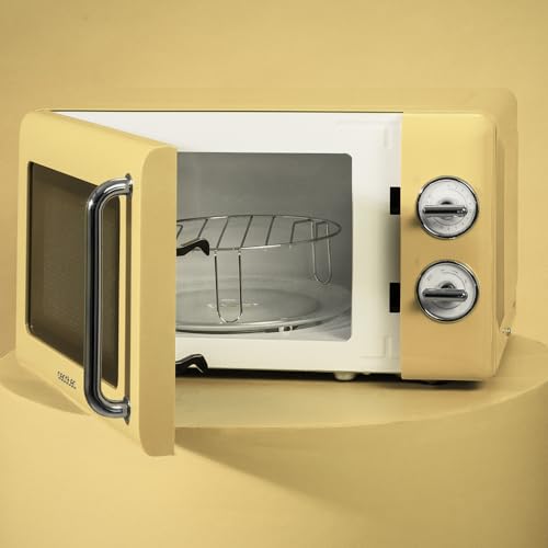 Cecotec ProClean 3010 Retro Microwave - 20L, 700W, Defrost Mode