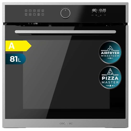 Discover the Cecotec 3400W Multi-Function Built-in Oven with 81L capacity, featuring 11 cooking functions including Airfryer and Steam Assist. Perfect for versatile cooking!