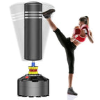 Moziel Free Standing Boxing Bag with 12 Suction Cups