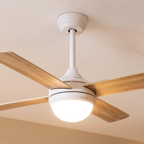Cecotec Ceiling Fan With LED Light & Remote Control - Silent Operation