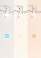 CREATE Ceiling Fan with White Light and Remote Control