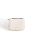CREATE Off-White Toaster with 6 toasting levels, crumb tray, and safety system
