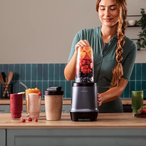 Cecotec Nutriblender Fusion Stand Mixer - 1000W Power, Smoothies & Juices