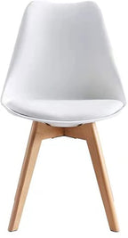 mcc direct Retro Dining Chairs Set of 4 with Wooden Legs