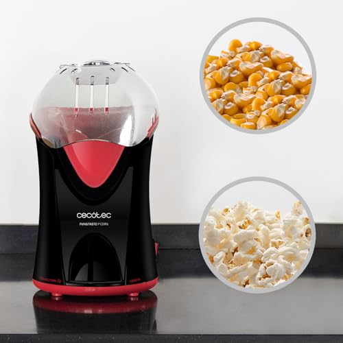 Cecotec Popcorn Machine With Convection Fun&Taste - Quick 2-Minute Popcorn
