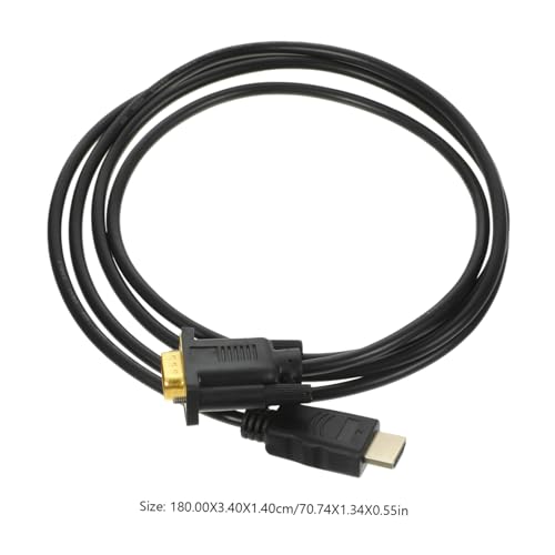 Hemoton Hdmi to Vga Adapter for Laptops - High Resolution 1080p