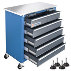 LARBANKE 5-Drawer Rolling Tool Chest with Locking System
