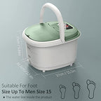 Turejo Foot Spa with Heat and Massage for Relaxation and Skin Care